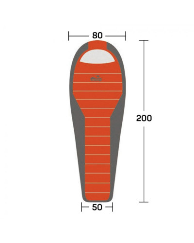 Спальный мешок Tramp Fjord T-Loft Compact правый TRS-049C