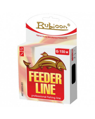 Леска Rubicon Feeder Line 0,50мм 150м Black 407150-050