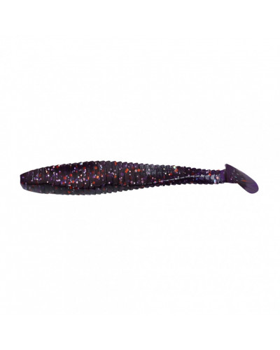 Виброхвост Yaman PRO Flatter Shad, р.2 inch, цвет #08 - Violet (уп.6 шт) YP-FS2-08