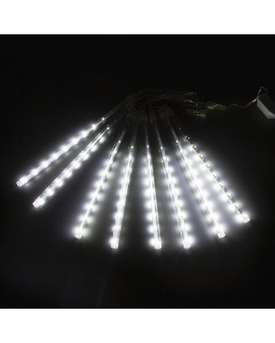 Уличная светодиодная гирлянда Золотая Сказка Сосульки 160 LED, 8 нитей, 2,1х0,3 м, 220V 591340