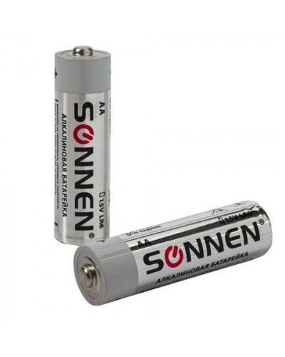 Батарейки алкалиновые  Sonnen Alkaline LR6 (АА) 24 шт 455095