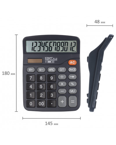 Калькулятор настольный Staff PLUS DC-111 12 разрядов 250427