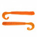 Твистер Helios Credo Long Body 2,95"/7,5 см, цвет Orange & Sparkles 12 шт HS-9-022