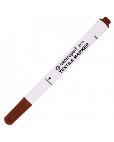 Маркеры для ткани 10 цв Centropen "Textile Marker", круглый наконечник, 1,8 мм, 2739/10, 5, 152009