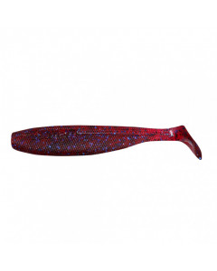 Виброхвост Yaman PRO Sharky Shad, р.3,75 inch, цвет #04 - Grape (уп.5 шт) YP-SS375-04