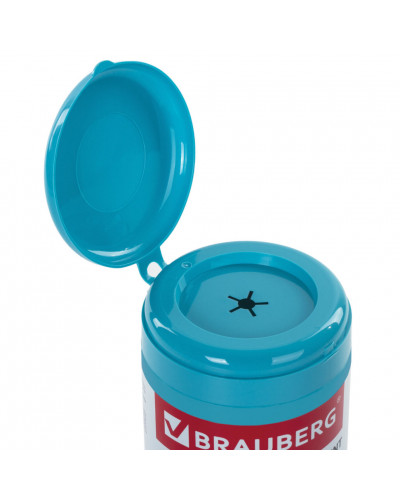 Салфетки для экранов и пластика Brauberg XXL 100 шт в тубе 513476