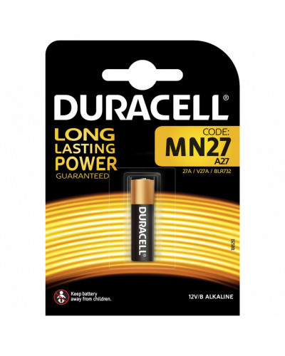 Батарейка алкалиновая Duracell Alkaline MN27, 1 шт