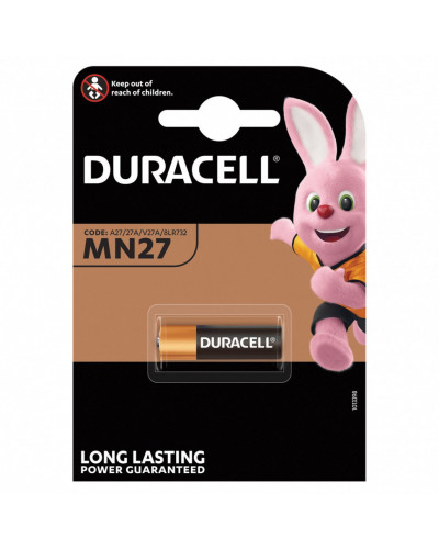 Батарейка алкалиновая Duracell Alkaline MN27, 1 шт