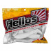 Виброхвост Helios Chubby 3,55"/9 см, цвет White 5 шт HS-4-001