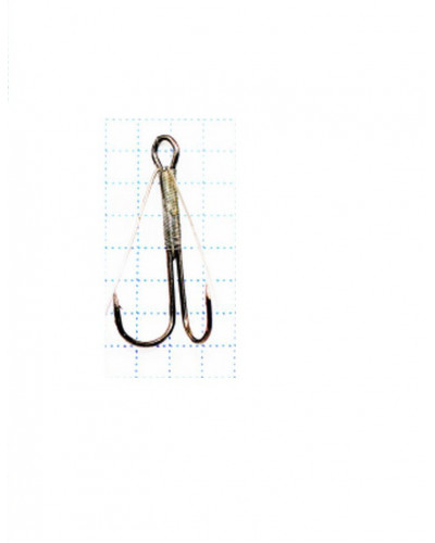 Крючок Koi Weedless Double Hook № 4 , BN, двойник незацепляйка (5 шт.) KH2325-4BN