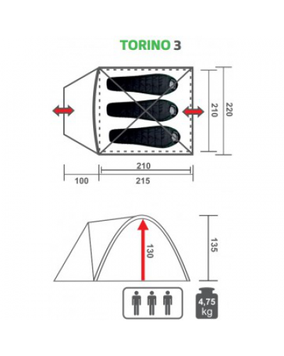 Палатка Premier Fishing Torino-3