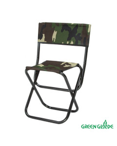 Стул для пикника средний со спинкой Green Glade РС320 камуфляж