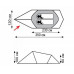 Палатка Tramp Bike 2 (V2) серый