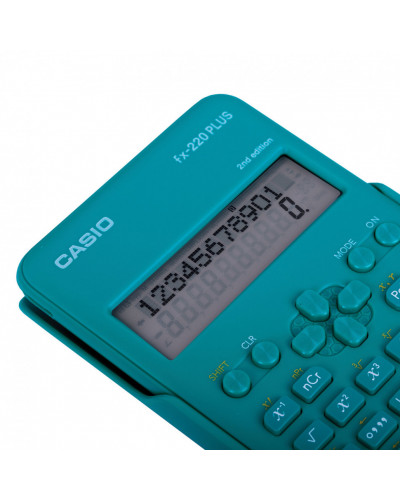 Калькулятор инженерный Casio FX-220PLUS-2-S (155х78 мм), питание от батареи, 250393