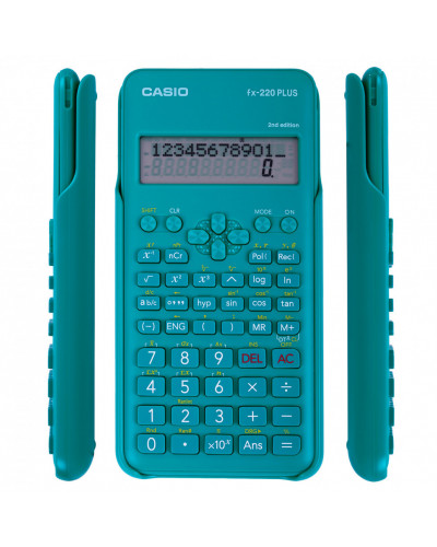 Калькулятор инженерный Casio FX-220PLUS-2-S (155х78 мм), питание от батареи, 250393