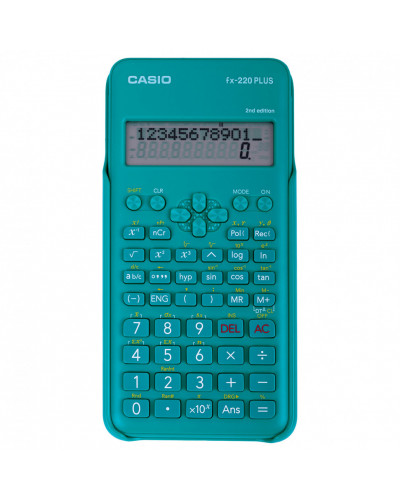 Калькулятор инженерный Casio FX-220PLUS-2-S (155х78 мм), питание от батареи, 250393