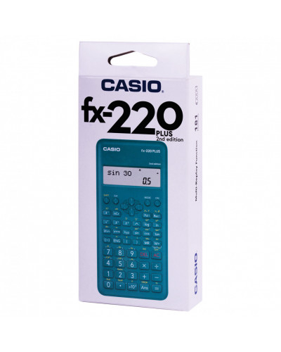 Калькулятор инженерный Casio FX-220PLUS-2-S (155х78 мм), питание от батареи, 250393