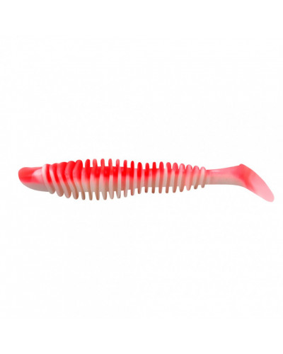 Виброхвост Yaman PRO Arris Shad, р.4 inch, цвет #27 - Red White (уп. 4 шт.) YP-AS4-27