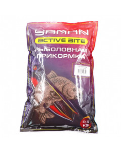 Прикормка Yaman Active Bite Лещ (шоколад), цв. коричневый, 900 г Y-AB-08