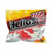 Твистер Helios Credo Double Tail 2,95"/7,5 см, цвет White RT 7 шт HS-12/1-003