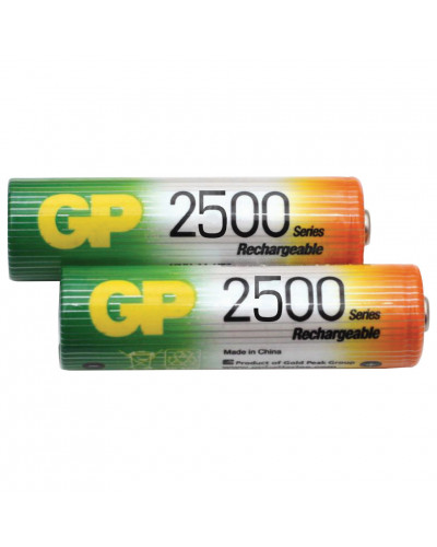 Батарейки аккумуляторные GP (АА) Ni-Mh 2500 mAh 2 шт (454109)