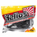 Твистер Helios Credo Long Body 2,95"/7,5 см, цвет Black 12 шт HS-9-011