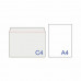 Конверты почтовые С4 отрывная лента, Куда-Кому, внутренняя запечатка, 50 шт