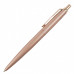 Ручка шариковая Parker "Jotter XL Monochrome Pink Gold PGT", розовое золото, сталь, синяя, 143765