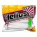 Виброхвост Helios Jumbo 4,95"/12.5 см, цвет White & Green 5 шт HS-7-016