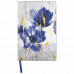 Ежедневник недатированный А5 Brauberg Vista Blue Flowers 136 листов 112013