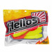 Твистер Helios Kasandra 4"29/10,9см, цвет Acid lemon & Red 5 шт HS-34-029