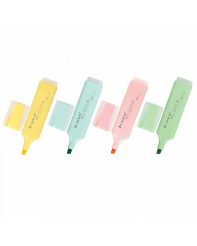 Набор текстовыделителей Brauberg Original Pastel 1-5 мм 4 цвета 151697