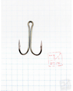 Крючок Koi Short Double Hook № 1/0 , BN, двойник (10 шт.) KH2311-1/0BN