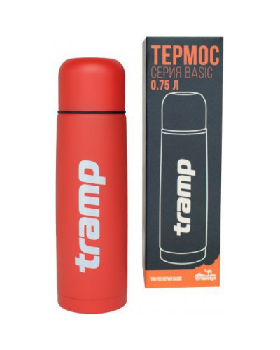 Термос Tramp 0,75 л красный TRC-112