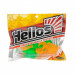 Твистер Helios Hybrid 2,75"/7,0 см, цвет Lime & Orange 7 шт HS-13-020