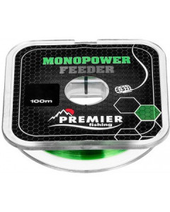 Леска Premier Fishing Monopower Feeder 0,30мм 100м Green Nylon PR-MF-G-030-100