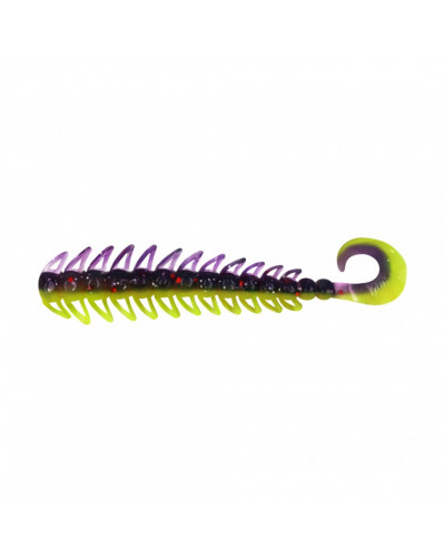 Твистер Yaman PRO Ruff, р.3 inch, цвет #26 - Violet Chartreuse (уп. 10 шт.) YP-R3-26