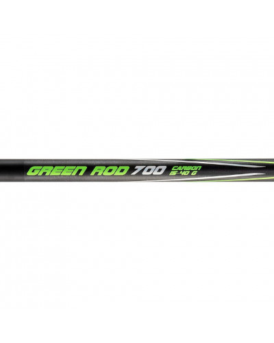 Удилище маховое Nisus Green Rod carbon 7м (15-40г) без колец N-GR-700