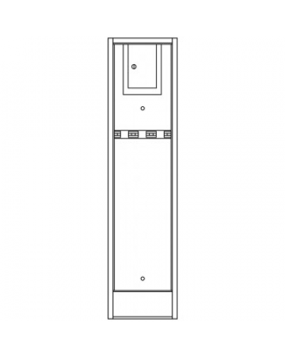 Оружейный шкаф Тонар Гарант T-SG-205, 1400х350х250 мм, 31,2 кг