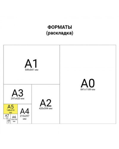 Бумага для офисной техники Staff Profit А5, 80 г/м2, 500 листов 110446