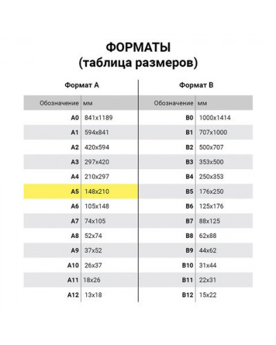 Бумага для офисной техники Staff Profit А5, 80 г/м2, 500 листов 110446