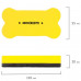 Стиратели магнитные для доски Косточка 55х110 мм 3 шт 237503
