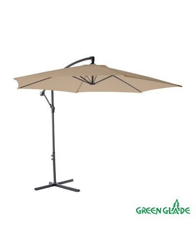 Зонт садовый Green Glade 6005 тауп