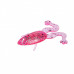 Лягушка Helios Crazy Frog 2,36"/6,0 см, цвет Silver Sparkles & Pink 10 шт HS-22-035