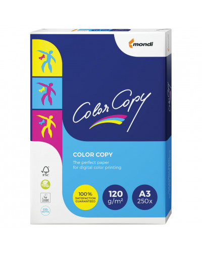 Бумага для цветной лазерной печати Color Copy А3, 120 г/м2, 250 листов