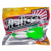 Твистер Helios Credo 3,35"/8,5 см, цвет White & Green 7 шт HS-11-016