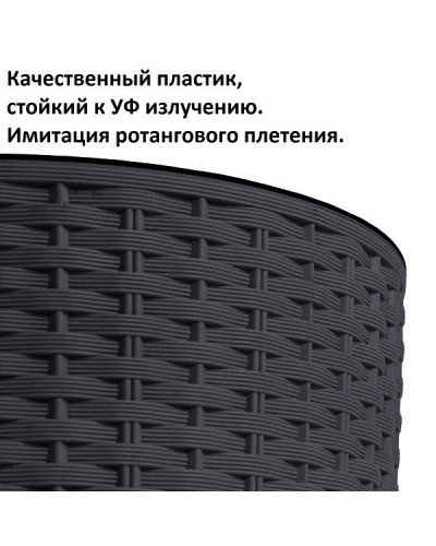 Кашпо для цветов Rato Round DRTUS300L-S433 (15/15,3 л) 2 предмета