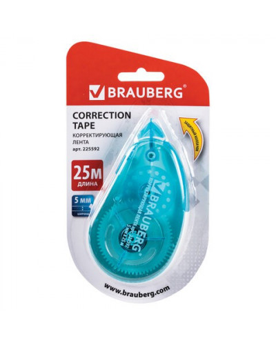 Корректирующая лента Brauberg Maxi 5 мм 25 м 225592