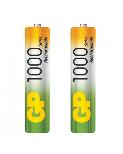 Батарейки аккумуляторные GP (AAA) Ni-Mh 1000 mAh 2 шт (454112)