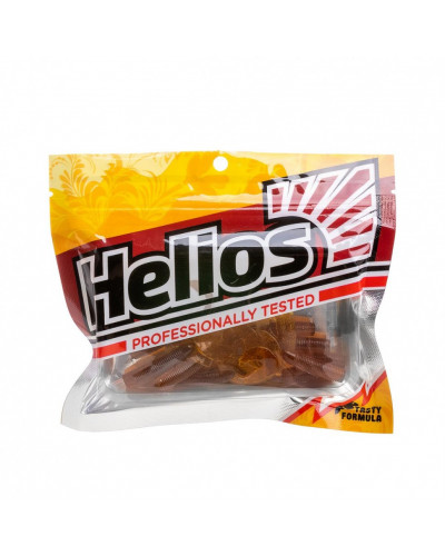 Твистер Helios Credo Double Tail 1,96"/5 см, цвет Honey 10 шт HS-27-043